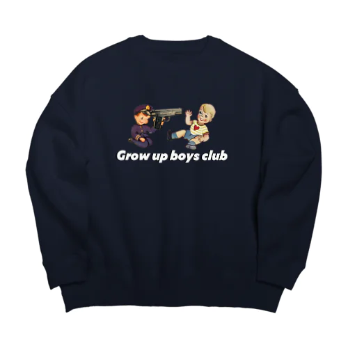 earth child Big Crew Neck Sweatshirt