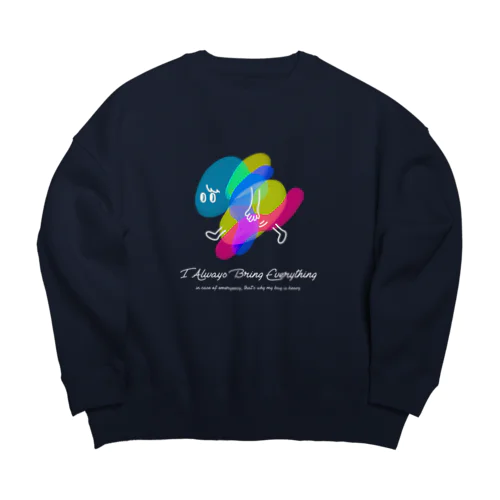 mr. BRINGER (midnite) Big Crew Neck Sweatshirt