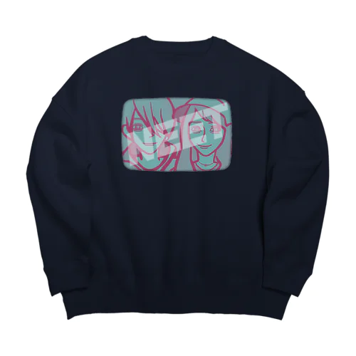 超NEETパーカー Big Crew Neck Sweatshirt