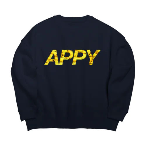 APPY BANANA Big Crew Neck Sweatshirt