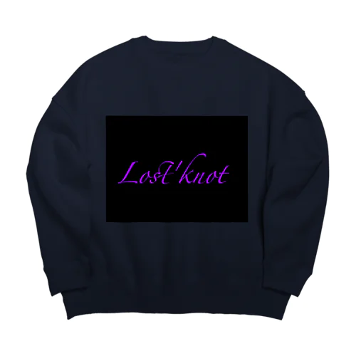 Lost'knot我等ノ遡螺楸 Big Crew Neck Sweatshirt