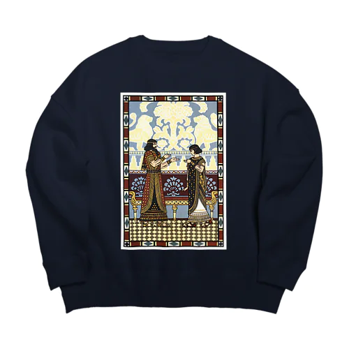 カップルの裏は地獄T Big Crew Neck Sweatshirt