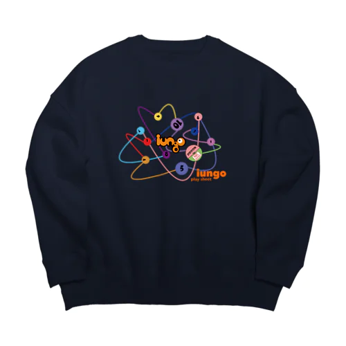 iungo（プレイボード） Big Crew Neck Sweatshirt