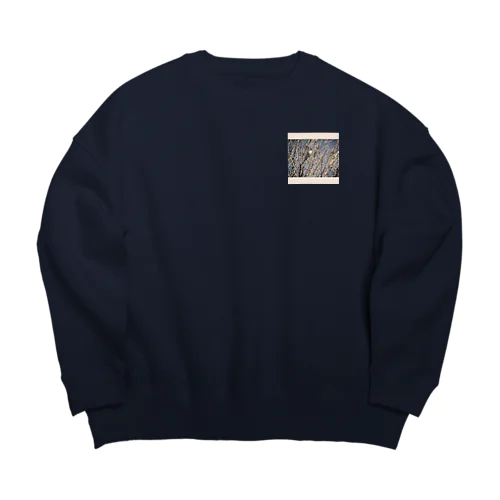 winter vibes Big Crew Neck Sweatshirt