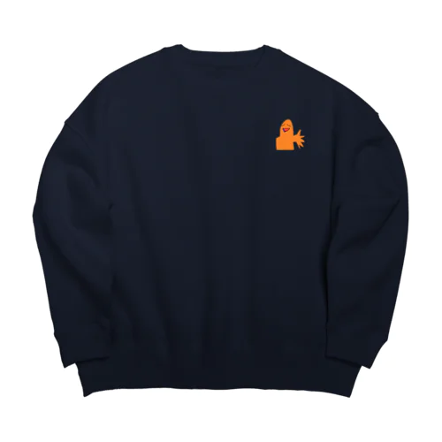 ワシの分身 Big Crew Neck Sweatshirt