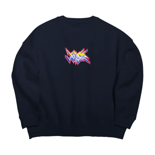 team蘭帝　グラフィティ　スウェット Big Crew Neck Sweatshirt