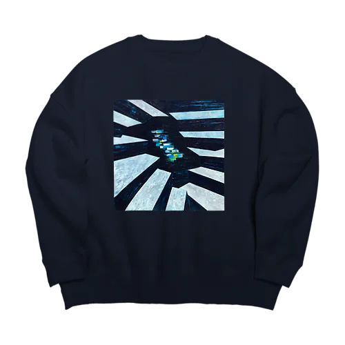 階段-いつか君が消える瞬間まで- Big Crew Neck Sweatshirt