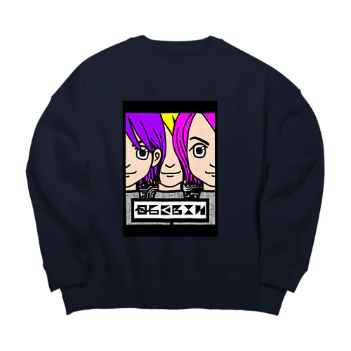 ヒューマノイドロボットＡ Big Crew Neck Sweatshirt