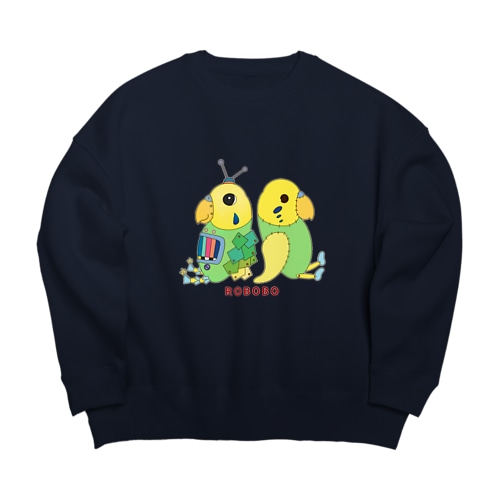 ROBOBO ユーチューバー Big Crew Neck Sweatshirt