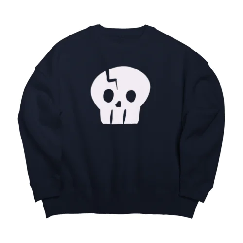 しんぷるがいこつ Big Crew Neck Sweatshirt