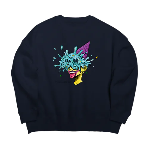 !!!cecream??? Big Crew Neck Sweatshirt