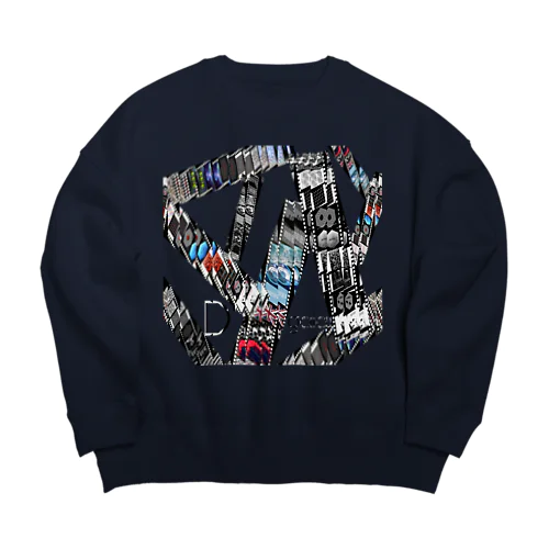 チョップ並行現実 Big Crew Neck Sweatshirt