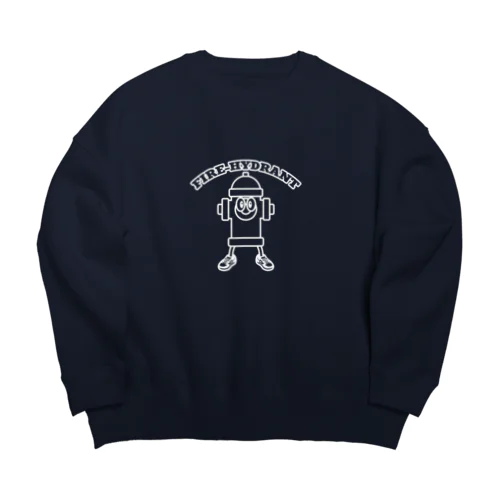 firehydrant_boy Big Crew Neck Sweatshirt