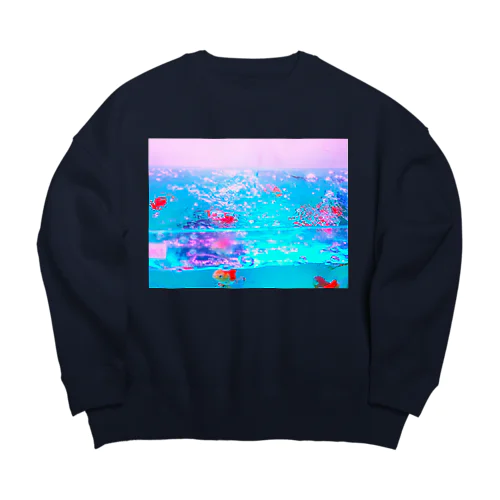 透明金魚 Big Crew Neck Sweatshirt