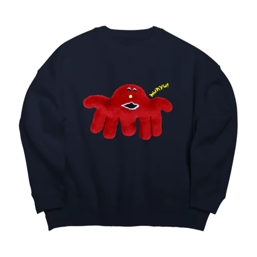 バケモノくん Big Crew Neck Sweatshirt