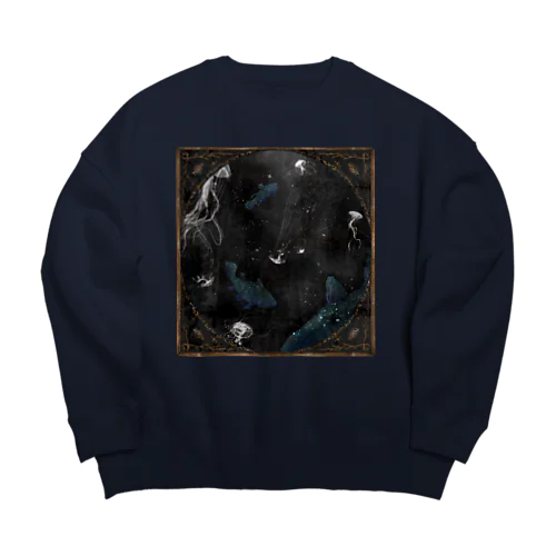 Devil’s deep sea Big Crew Neck Sweatshirt