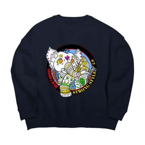 ストロングエレファントマーク2 Big Crew Neck Sweatshirt