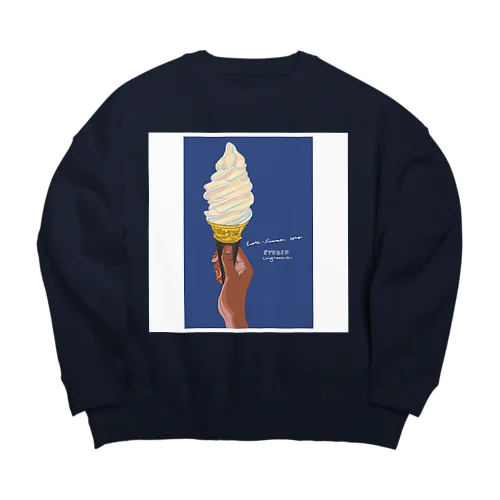 Late summer CREAM ビッグシルエットスウェット