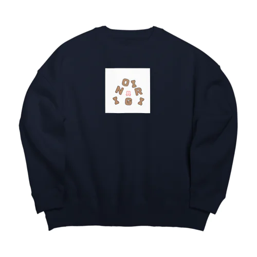 ONIGIRI LAB🍙（具ver.） Big Crew Neck Sweatshirt