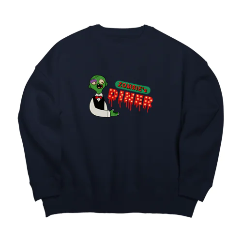 ZOMBIE’s DINER  Big Crew Neck Sweatshirt