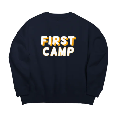 FIRST CAMP2 Big Crew Neck Sweatshirt