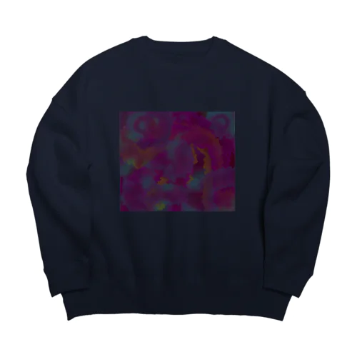 嫉妬？ Big Crew Neck Sweatshirt