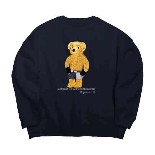 koyo bear ② Big Crew Neck Sweatshirt