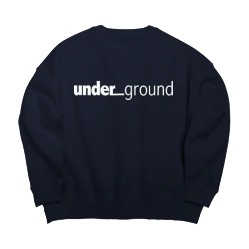 un_grn  Big Crew Neck Sweatshirt