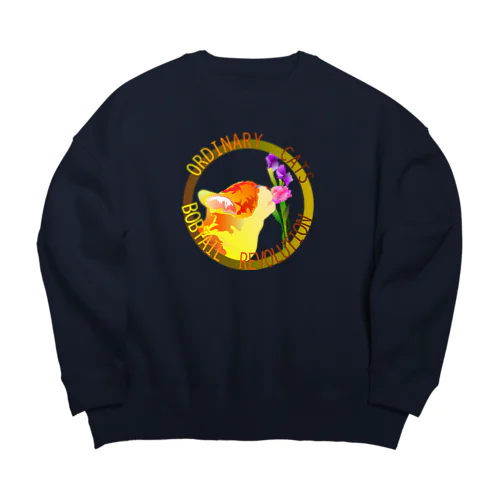 Ordinary Cats06h.t.(秋) Big Crew Neck Sweatshirt