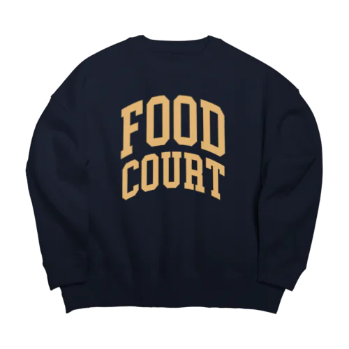 FOOD COURTシリーズ Big Crew Neck Sweatshirt