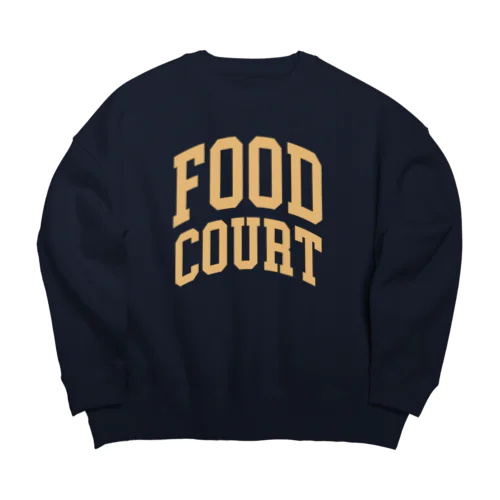 FOOD COURTシリーズ ビッグシルエットスウェット