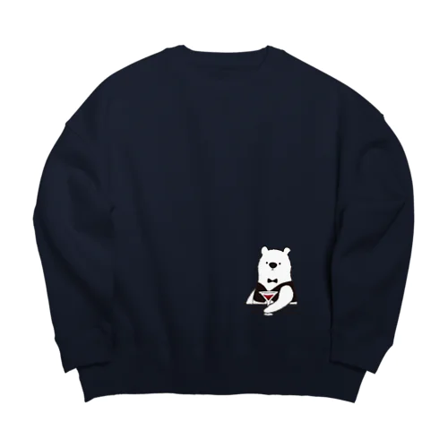 バーテンダーのアルルさん　カクテルレッド Big Crew Neck Sweatshirt