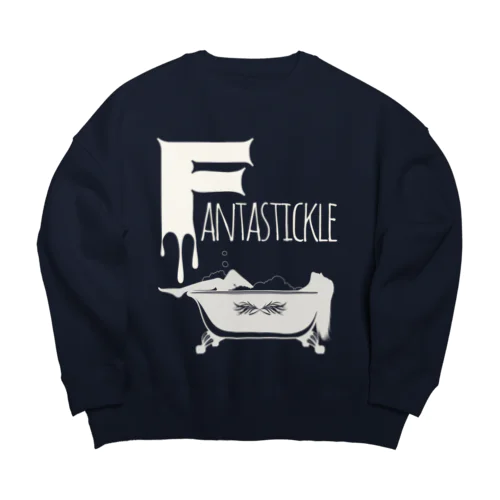 Fantastickle(ホワイトチョコ・フチなし) Big Crew Neck Sweatshirt