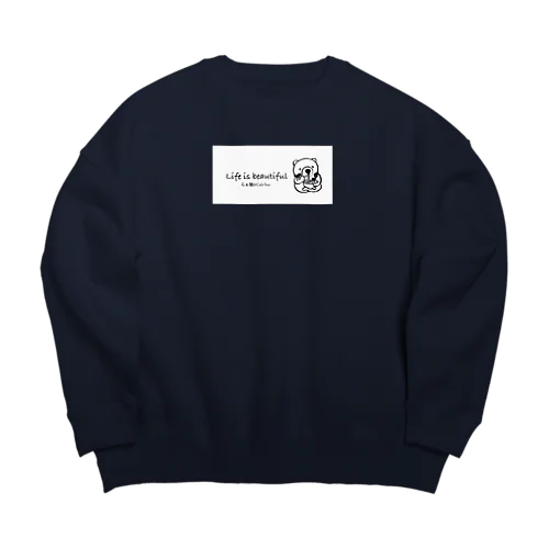 ライべくんロゴシリーズ Big Crew Neck Sweatshirt