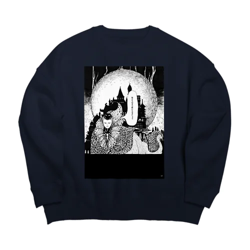 逢魔時 Big Crew Neck Sweatshirt