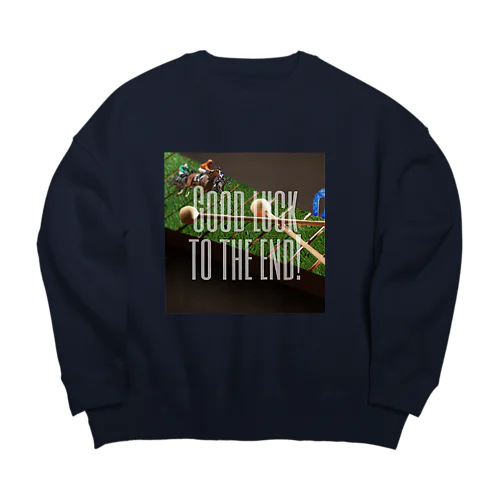 【引退馬支援企画】GOOD LUCK TO THE END Big Crew Neck Sweatshirt