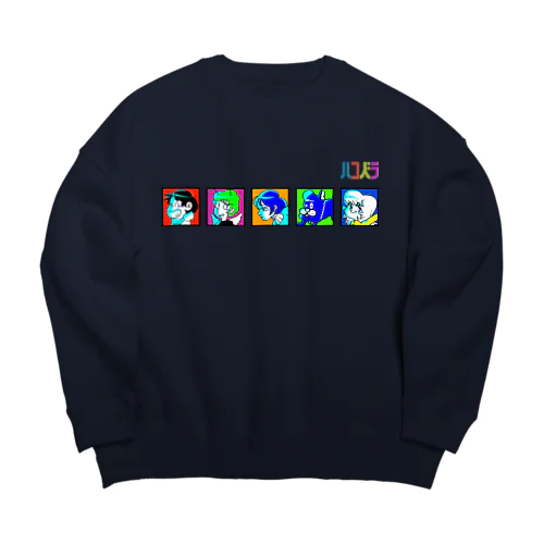 ハコベラ　キャラクター Big Crew Neck Sweatshirt