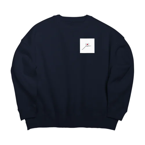 あ Big Crew Neck Sweatshirt