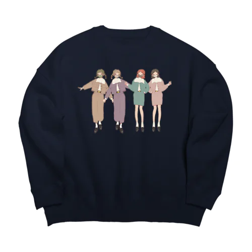 color coordination! Big Crew Neck Sweatshirt