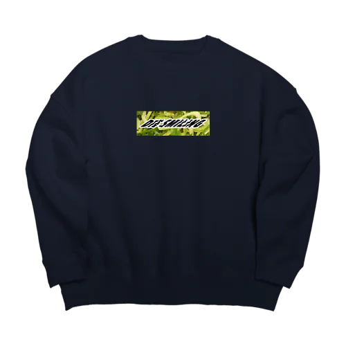 DIE SMILING ネギ迷彩 Big Crew Neck Sweatshirt