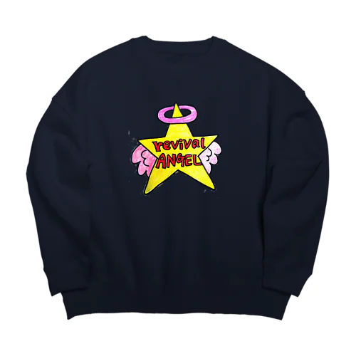 revival ANGEL Big Crew Neck Sweatshirt