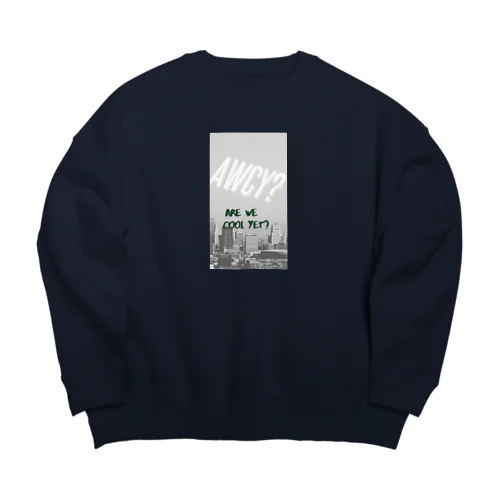 scp財団 要注意団体 AWCY? Big Crew Neck Sweatshirt