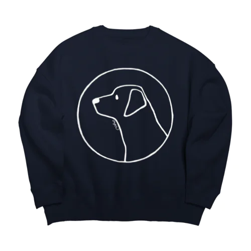 ﾗﾌﾞﾗﾄﾞｰﾙ･ﾚﾄﾘｰﾊﾞｰ〈白線･円〉 Big Crew Neck Sweatshirt