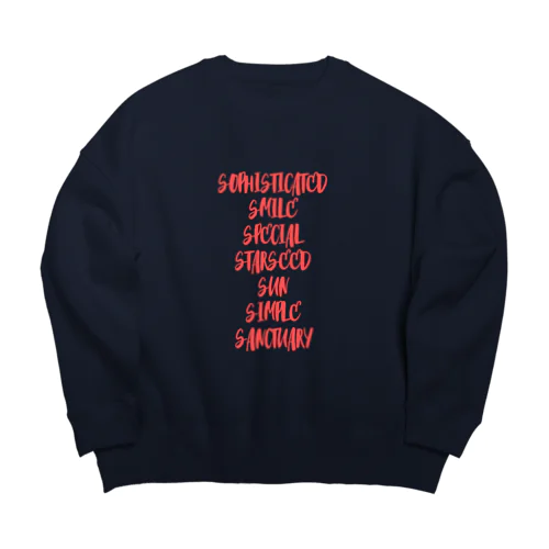 スターシード探し Big Crew Neck Sweatshirt