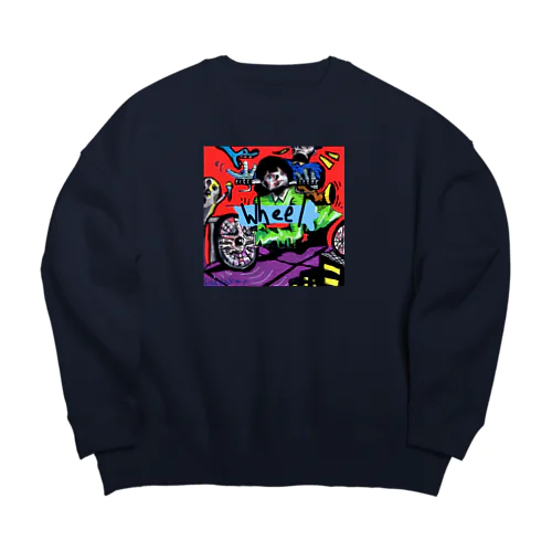 wheel Big Crew Neck Sweatshirt