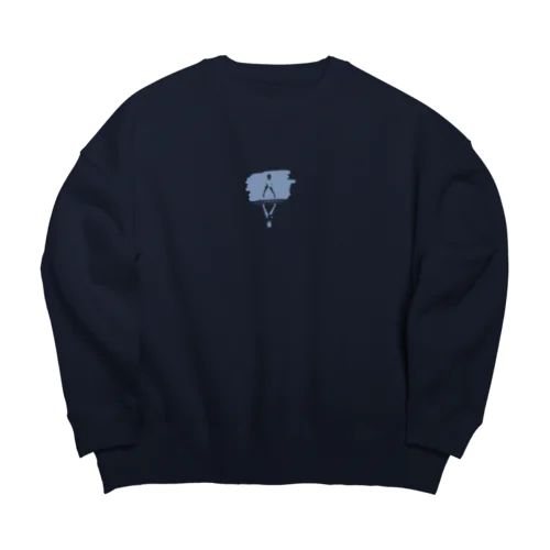 水面。 Big Crew Neck Sweatshirt