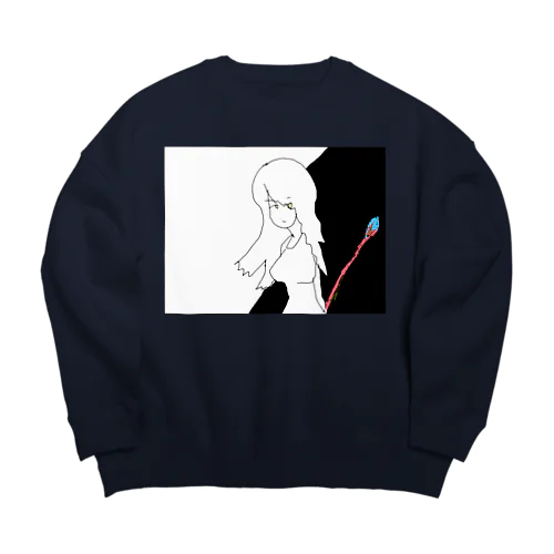 魔女02 Big Crew Neck Sweatshirt