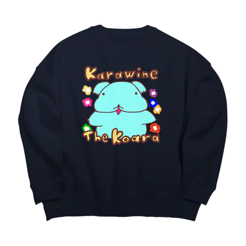 今日も楽しいよ。（ハワイ風） Big Crew Neck Sweatshirt