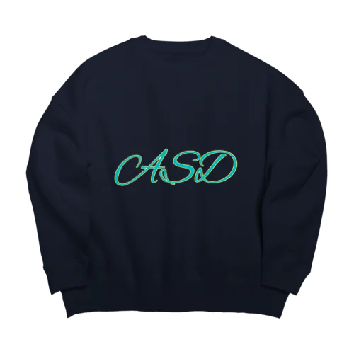 ASD Ⅰ Big Crew Neck Sweatshirt