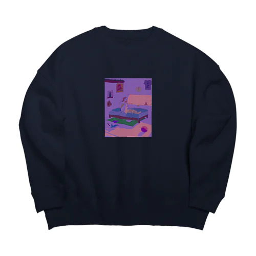 ラスト Big Crew Neck Sweatshirt